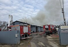 Kauno rajone degė rūkykla