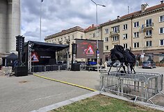 Pasirengimas protestui &bdquo;&Scaron;alin rankas nuo laisvo žodžio&ldquo;