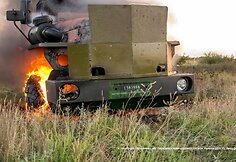 Ukrainos pasienio punktas &bdquo;Marinovka&ldquo; po mū&scaron;io su teroristais