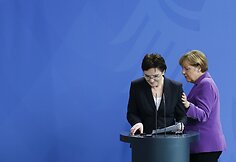 Lenkijos premjerės Ewos Kopacz skandalingas vizitas Berlyne