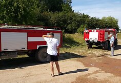 Tauragės urėdijos gaisrinė buvo panirusi po vandeniu
