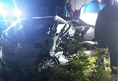 BMW ir „Renault“ avarija Grigaičiuose