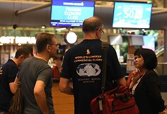 Prasidėjo ilgiausias skrydis pasaulyje