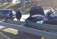 &Scaron;alia Gariūnų &ndash; trijų automobilių avarija