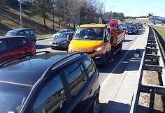 &Scaron;alia Gariūnų &ndash; trijų automobilių avarija