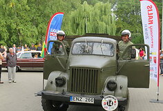 Istorinių automobilių ir motociklų ralis Veisiejuose