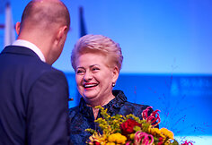 Daliai Grybauskaitei įteiktas Laisvės riterio apdovanojimas