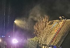 Namo gaisras Purnu&scaron;kių kaime