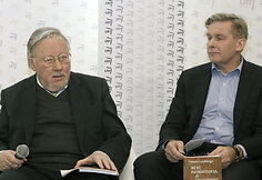 Vytautas Landsbergis ir Audronius Ažubalis