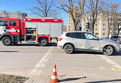 Kėdainiuose susidūrė BMW ir „Audi“