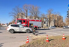 Kėdainiuose susidūrė BMW ir „Audi“