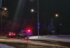 Ribojamas eismas dėl gaisro Eišiškių pl.