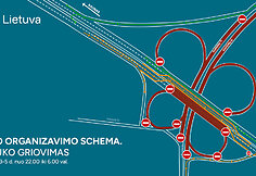 Eismo pakeitimai dėl Gariūnų viaduko griovimo darbų