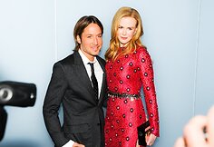 Nicole Kidman su vyru Keith Urban Niujorke, modernaus meno muziejuje MOMA.