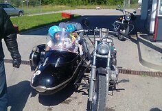 Baikerės Vilmos Valevičiūtė-Pelytė motociklas