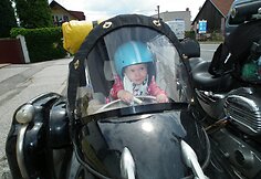 Baikerės Vilmos Valevičiūtės-Pelytės motociklas