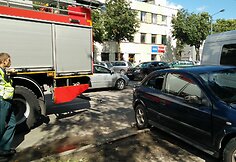 Avarija Raudondvario plente Kaune