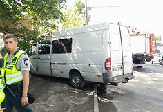 Avarija Raudondvario plente Kaune