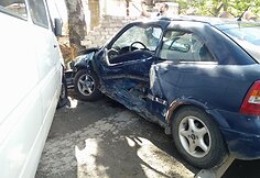 Avarija Raudondvario plente Kaune