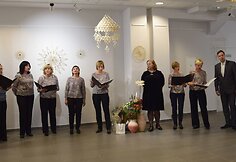 Laimutės Savi&scaron;čevienės kūrinių paroda &bdquo;Dangaus sodai&ldquo;