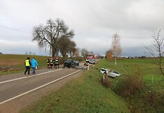 Lenkijoje susidūrė „Opel“ ir „Škoda“ automobiliai