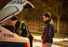 Naktinis policijos reidas Vilniuje