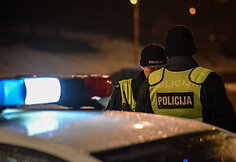 Naktinis policijos reidas Vilniuje