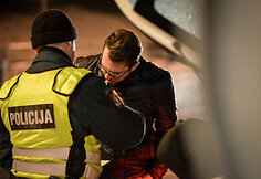 Naktinis policijos reidas Vilniuje