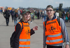 Šiauliuose vyko tradicinis bėgimas naikintuvų kilimo-tūpimo taku „Runway Run 2018“
