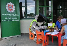 Alytaus policija paminėjo miesto gimtadienį