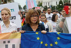 Kijeve keli tūkstančiai žmonių dalyvavo LGBT eitynėse