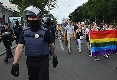 Kijeve keli tūkstančiai žmonių dalyvavo LGBT eitynėse