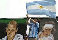 Argentinos teniso aistruolis