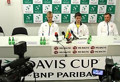 Lukas Mugevičius, Dovydas &Scaron;akinis ir Remigijus Balžekas