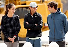 Ana Ivanovič, Rafaelis Nadalis, Rogeris Federeris