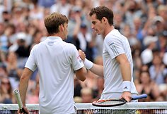 Andy Murray ir Davidas Goffinas