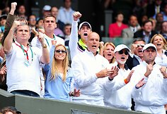 Jelena Ristič ir Novako Džokovičiaus komanda