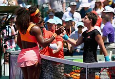 Serena Williams ir Carla Suarez Navarro