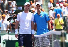 Andy Murray ir Novakas Džokovičius