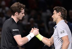 Andy Murray ir Davidas Ferreras