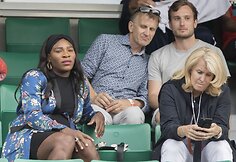 Besilaukianti Serena Williams stebi &bdquo;Roland Garros&ldquo; čempionatą 
