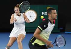 Kroato ir kanadietės duetas triumfavo &bdquo;Australian Open&ldquo; mi&scaron;rių porų turnyre