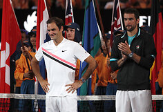 Neįtikėtinas: Rogeris Federeris 20-ą kartą tapo “Didžiojo kirčio” turnyro čempionu