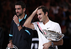 Neįtikėtinas: Rogeris Federeris 20-ą kartą tapo “Didžiojo kirčio” turnyro čempionu