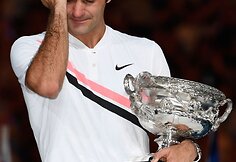 Neįtikėtinas: Rogeris Federeris 20-ą kartą tapo “Didžiojo kirčio” turnyro čempionu