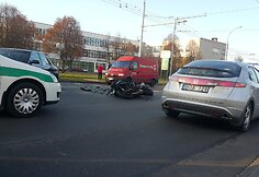 Avarija Žirmūnų gatvėje