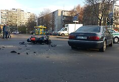 Avarija Žirmūnų gatvėje