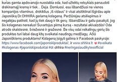 Į reklamas pana&scaron;ūs, bet kaip reklama nepažymėti, feisbuko garsenybių įra&scaron;ai
