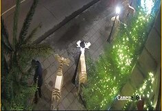 Užfiksuota, kaip vandalai niokoja &bdquo;Sugarmour&ldquo; kalėdinės dekoracijos