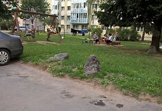 Būsima konteinerių vieta Tel&scaron;ių Sedos gatvėje